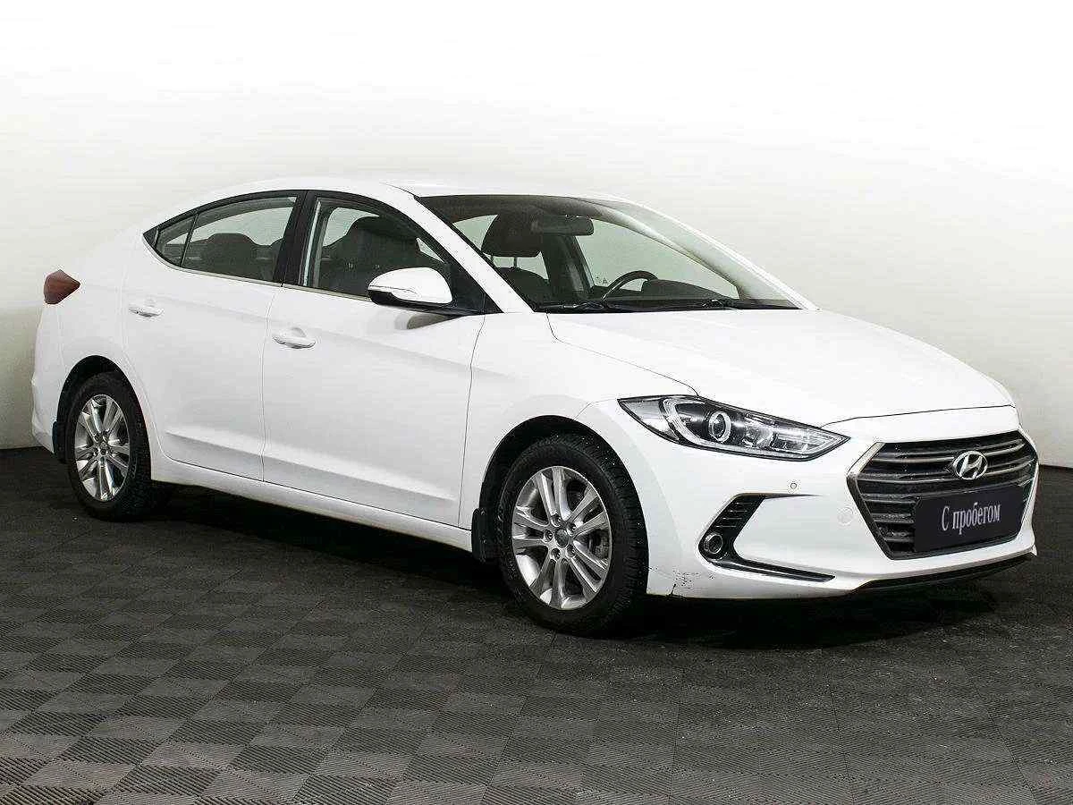Hyundai Elantra, Белый, 2016, Автоматическая, 150 л.с., цена от 736 000 руб.