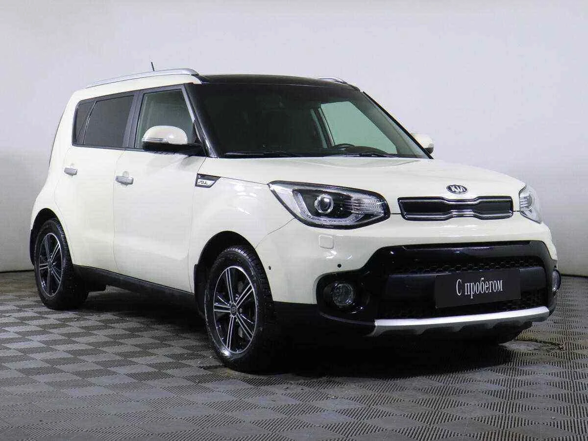 KIA Soul, Белый, 2016, Автоматическая, 123 л.с., цена от 969 000 руб.