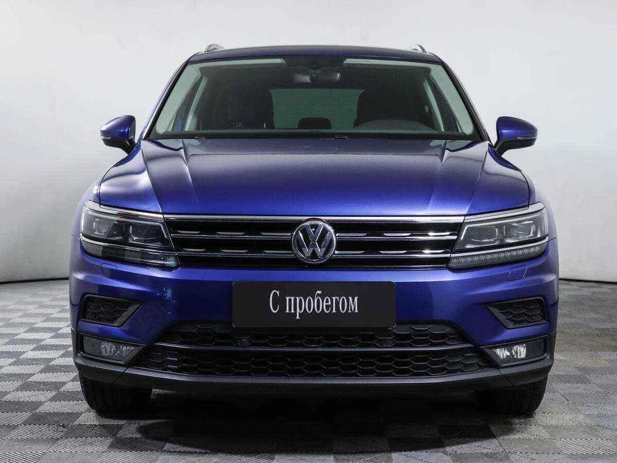 Volkswagen Tiguan, Синий, 2018, Робот, 150 л.с., цена от 1 433 000 руб.