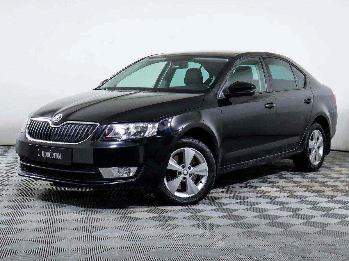 Skoda Octavia, Черный, 2016, Робот, 150 л.с., цена от 800 000 руб.