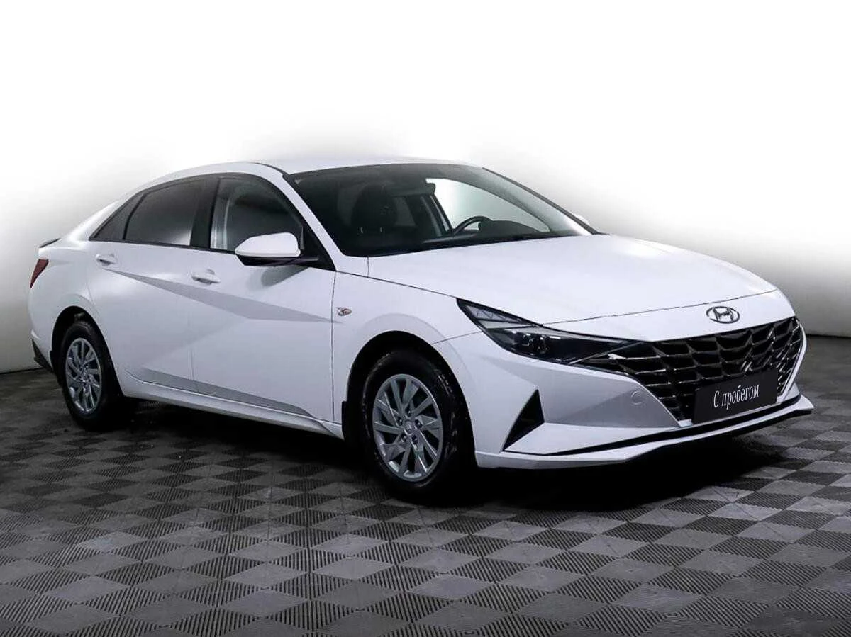 HYUNDAI ELANTRA, Белый, 2021, Автоматическая, 128 л.с., цена от 1 208 000 руб.