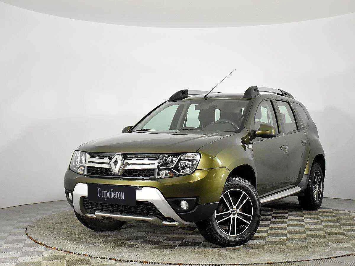 Renault Duster, Зеленый, 2015, Механическая, 109 л.с., цена от 878 000 руб.