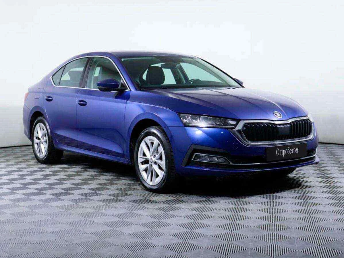 Skoda Octavia, Синий, 2021, Робот, 150 л.с., цена от 1 685 000 руб.