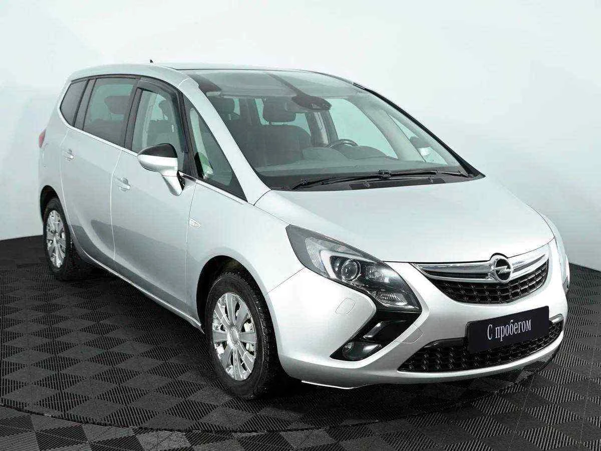 Opel Zafira, Серебряный, 2014, Автоматическая, 140 л.с., цена от 759 400 руб.