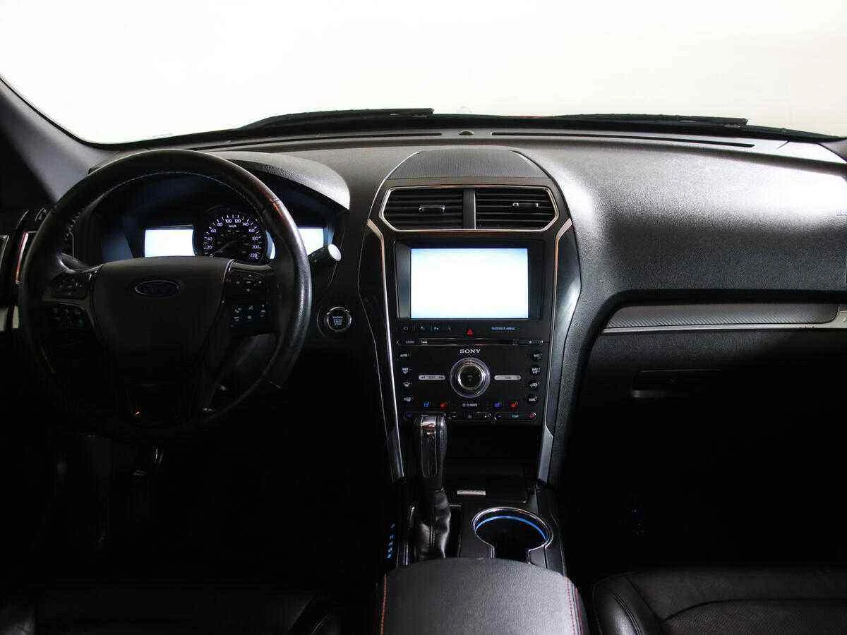 Ford Explorer, Красный, 2016, Автоматическая, 249 л.с., цена от 2 266 000 руб.