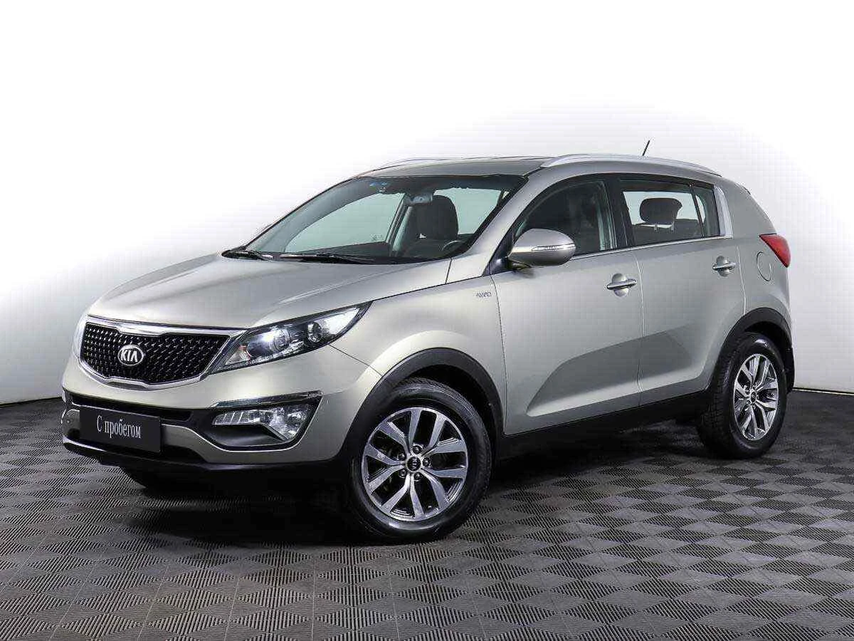 KIA Sportage, Серебряный, 2015, Автоматическая, 150 л.с., цена от 1 100 000 руб.