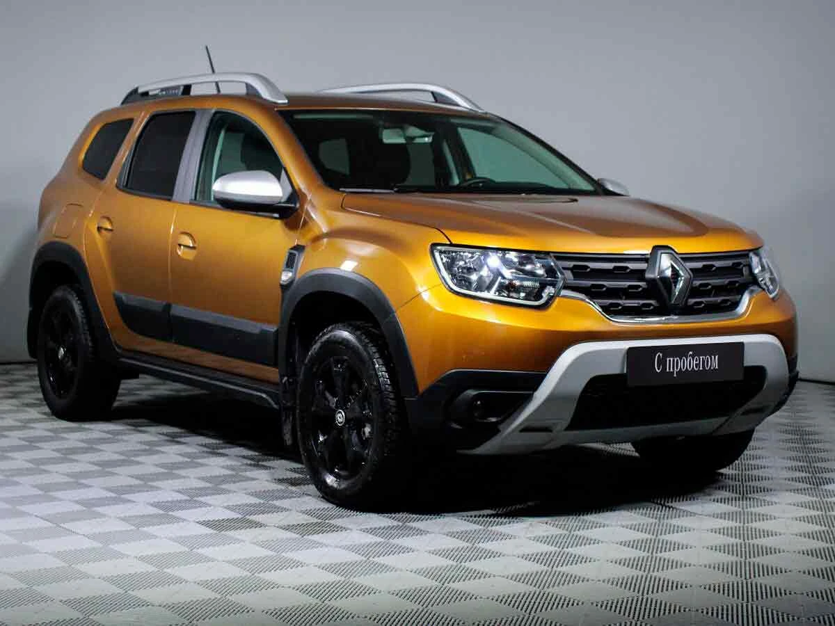 RENAULT DUSTER, Оранжевый, 2021, Механическая, 109 л.с., цена от 1 344 000 руб.