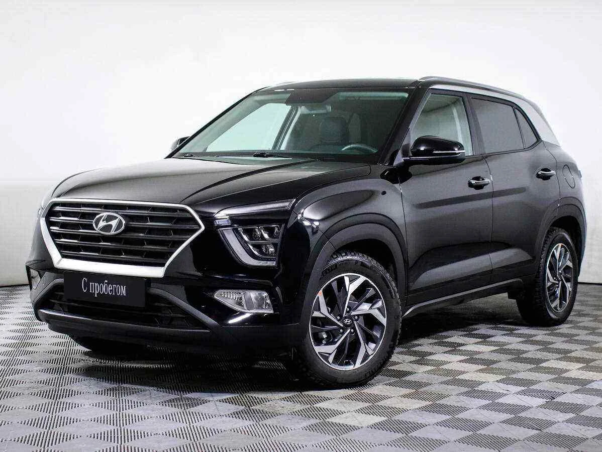 Hyundai Creta, Черный, 2021, Автоматическая, 123 л.с., цена от 1 899 000 руб.