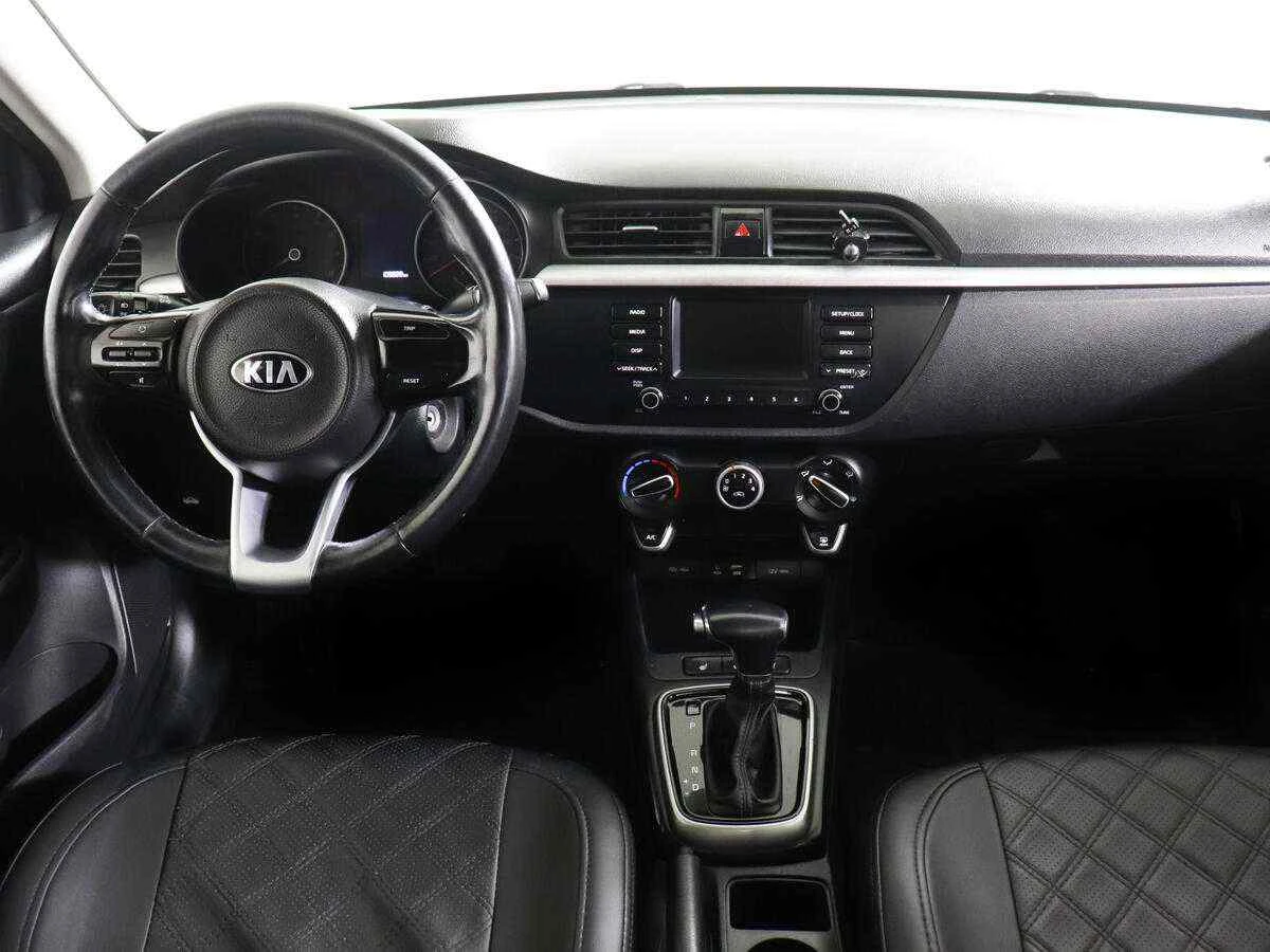 KIA Rio, Белый, 2019, Автоматическая, 123 л.с., цена от 735 000 руб.