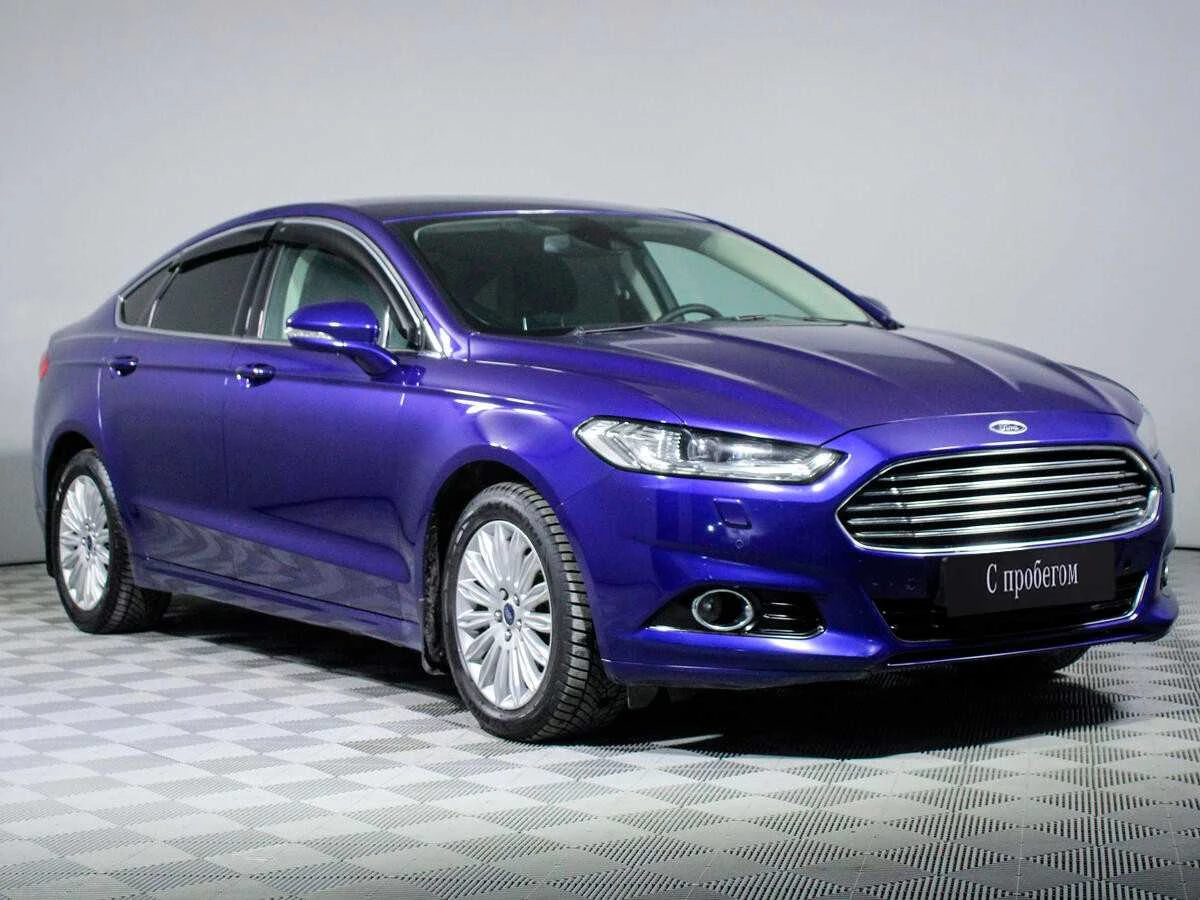 FORD MONDEO, Синий, 2016, Автоматическая, 149 л.с., цена от 1 024 000 руб.