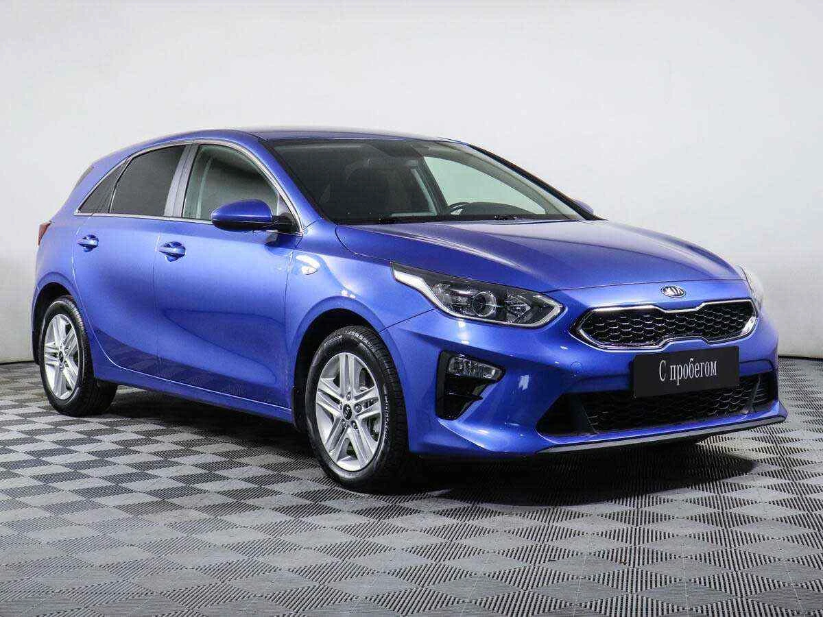 KIA Ceed, Синий, 2018, Робот, 140 л.с., цена от 1 140 000 руб.