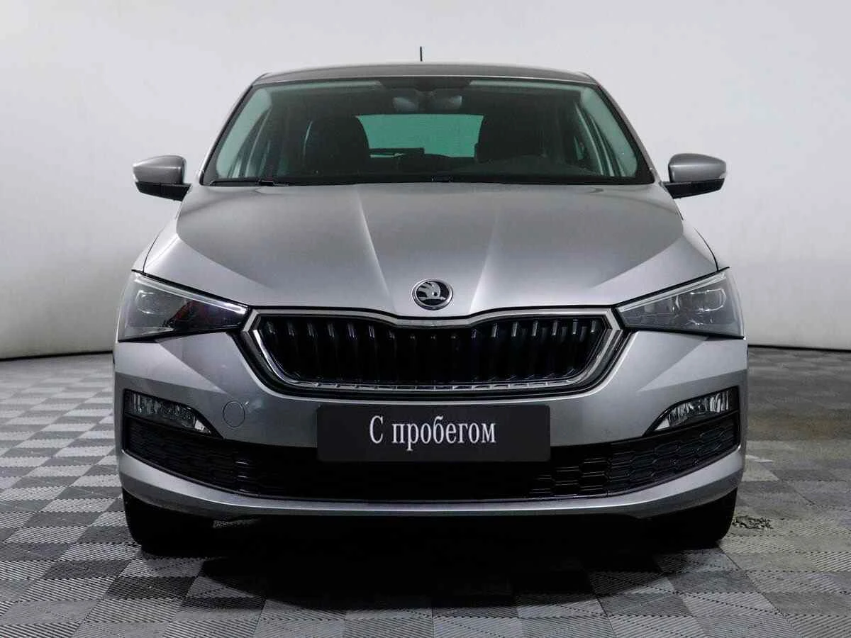 Skoda Rapid, Серебряный, 2021, Автоматическая, 110 л.с., цена от 1 115 000 руб.