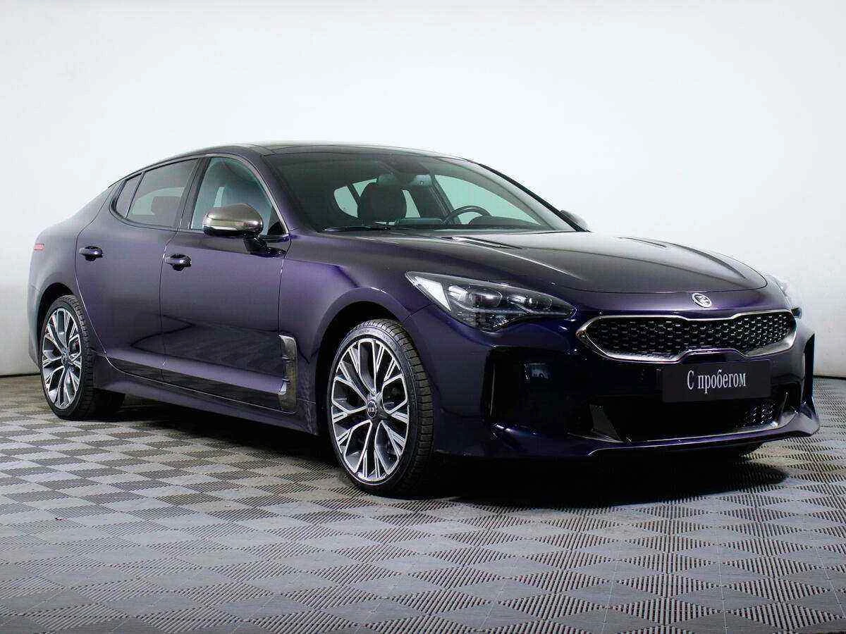 KIA Stinger, Фиолетовый, 2018, Автоматическая, 247 л.с., цена от 1 920 000 руб.