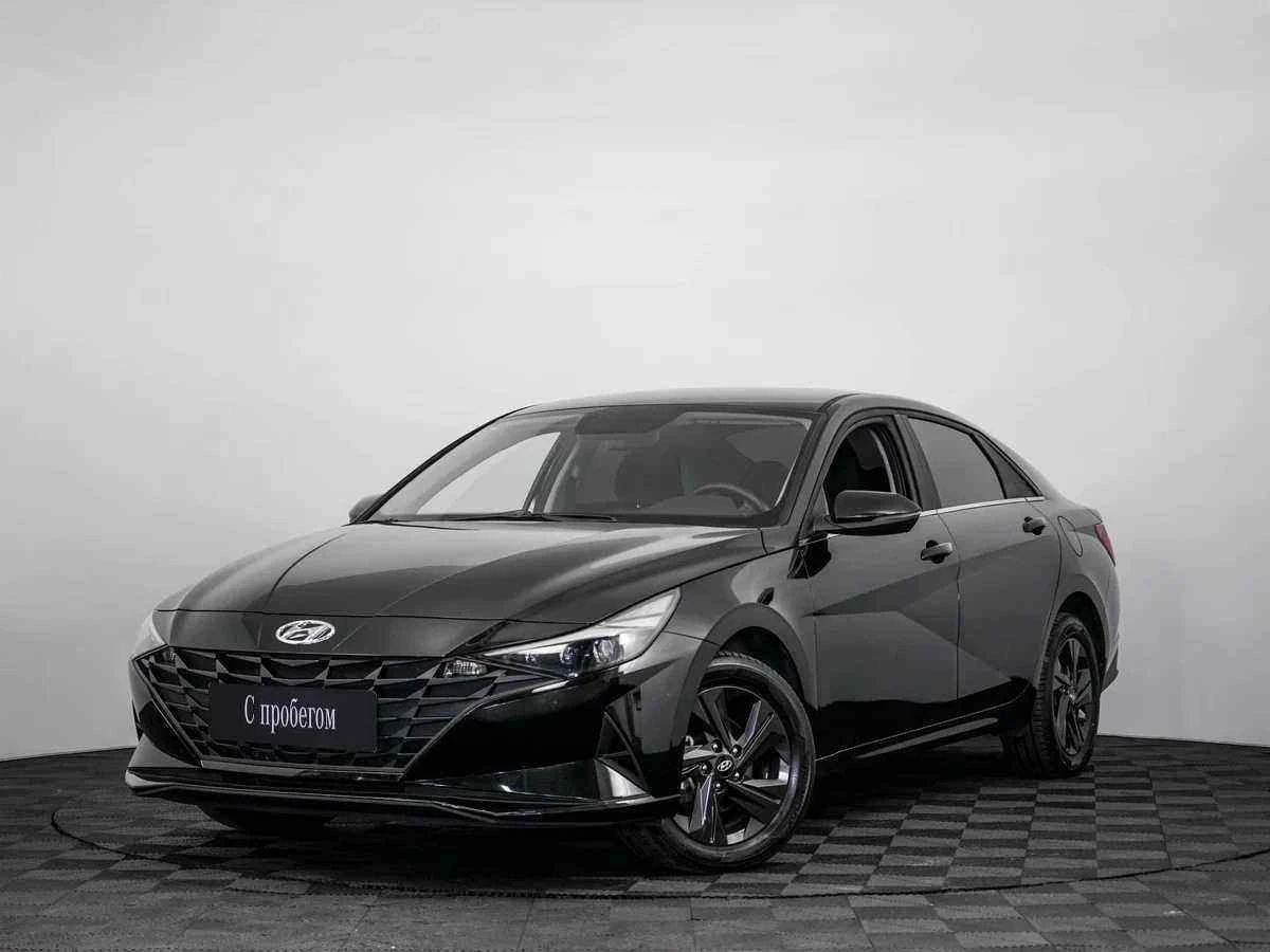 Hyundai Elantra, Черный, 2021, Автоматическая, 150 л.с., цена от 1 609 000 руб.