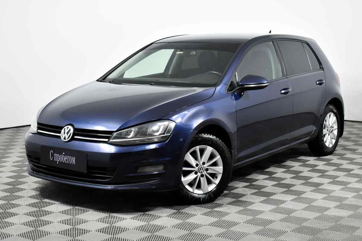 Volkswagen Golf, Синий, 2013, Робот, 122 л.с., цена от 490 000 руб.