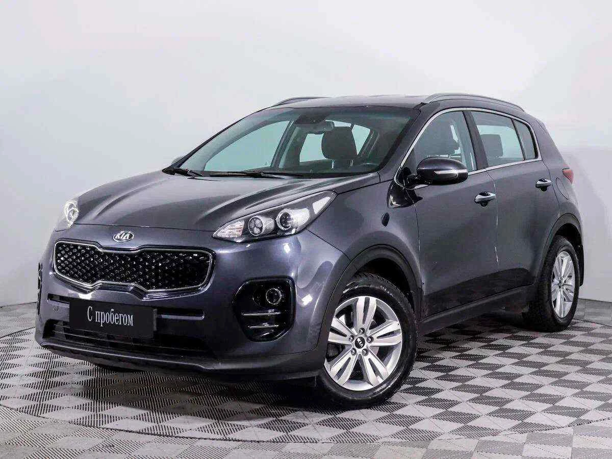 KIA Sportage, Серый, 2017, Автоматическая, 150 л.с., цена от 1 503 000 руб.
