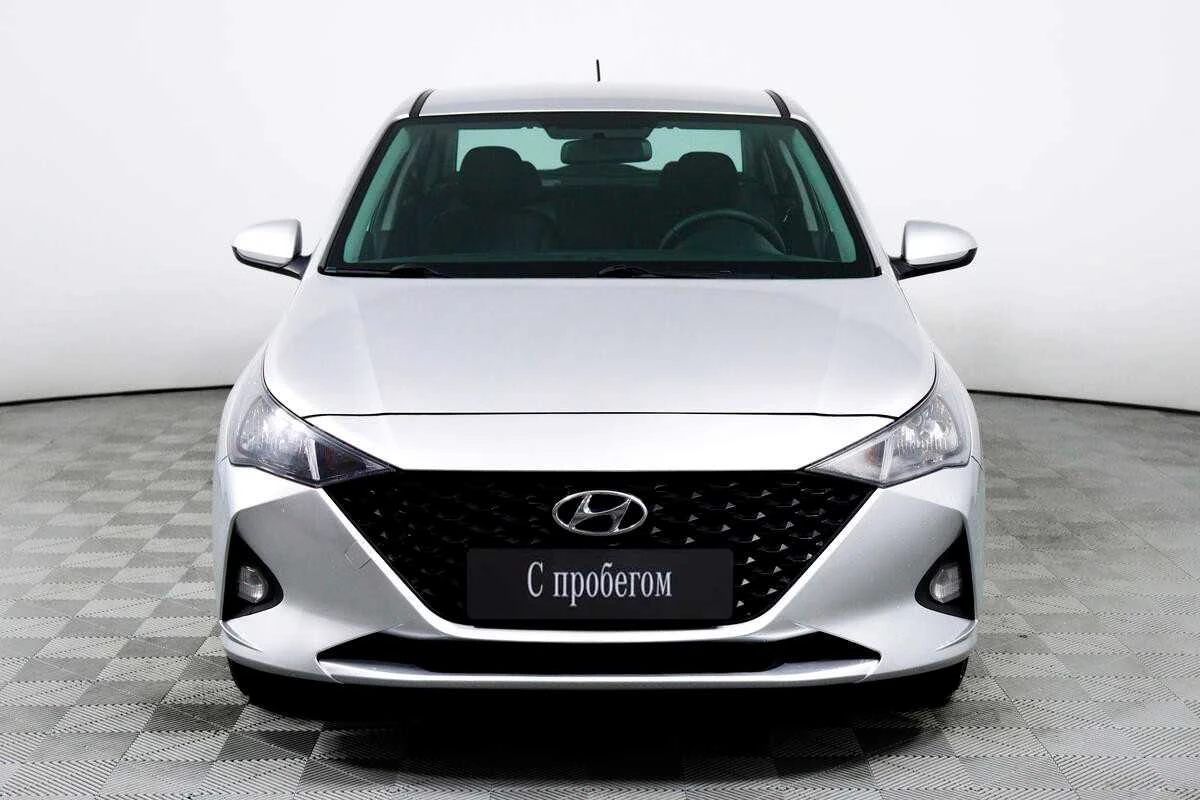 HYUNDAI SOLARIS, Серебряный, 2021, Автоматическая, 123 л.с., цена от 1 056 000 руб.