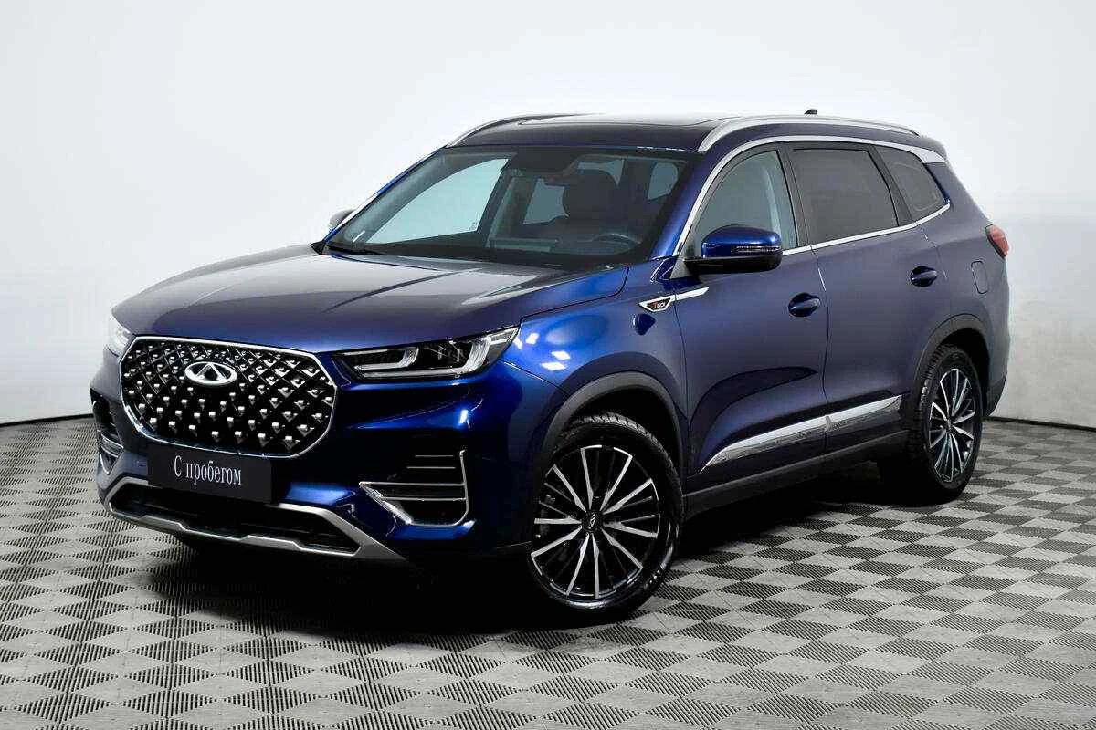 Chery Tiggo 8 Pro, Синий, 2022, Робот, 186 л.с., цена от 1 910 000 руб.