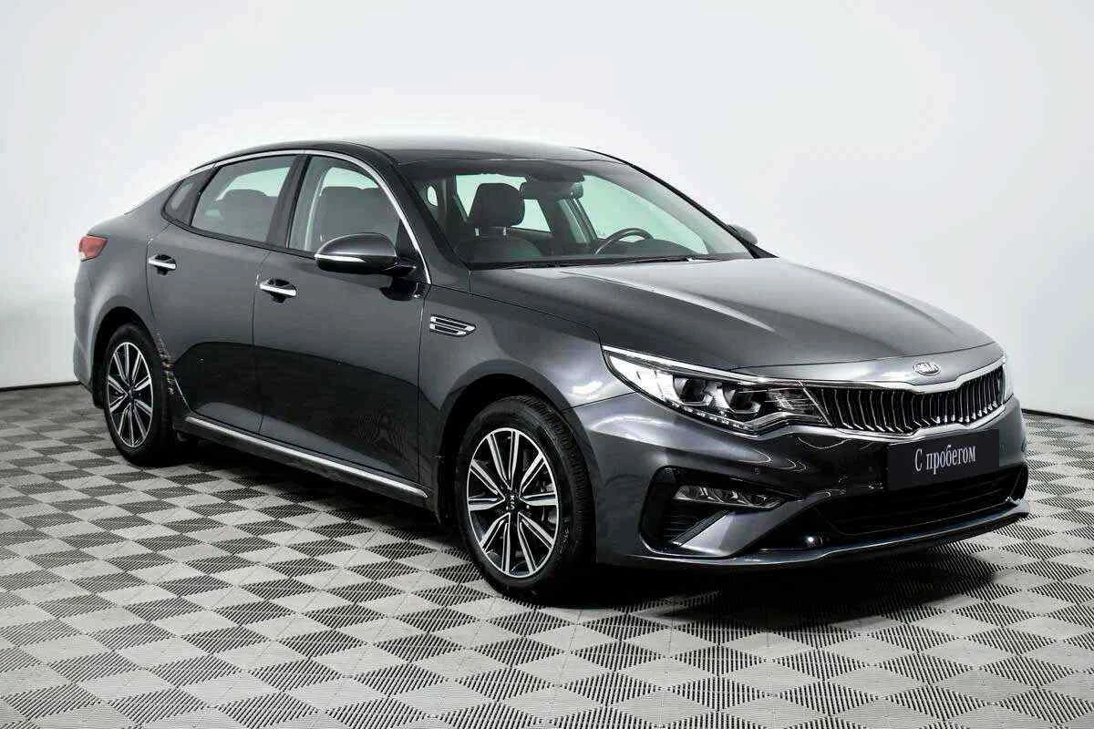 KIA Optima, Серый, 2018, Автоматическая, 150 л.с., цена от 1 433 000 руб.