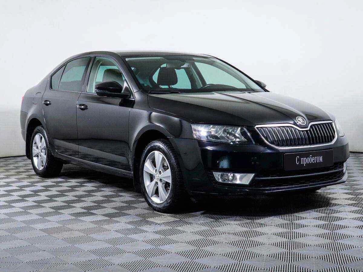 Skoda Octavia, Черный, 2016, Робот, 150 л.с., цена от 800 000 руб.