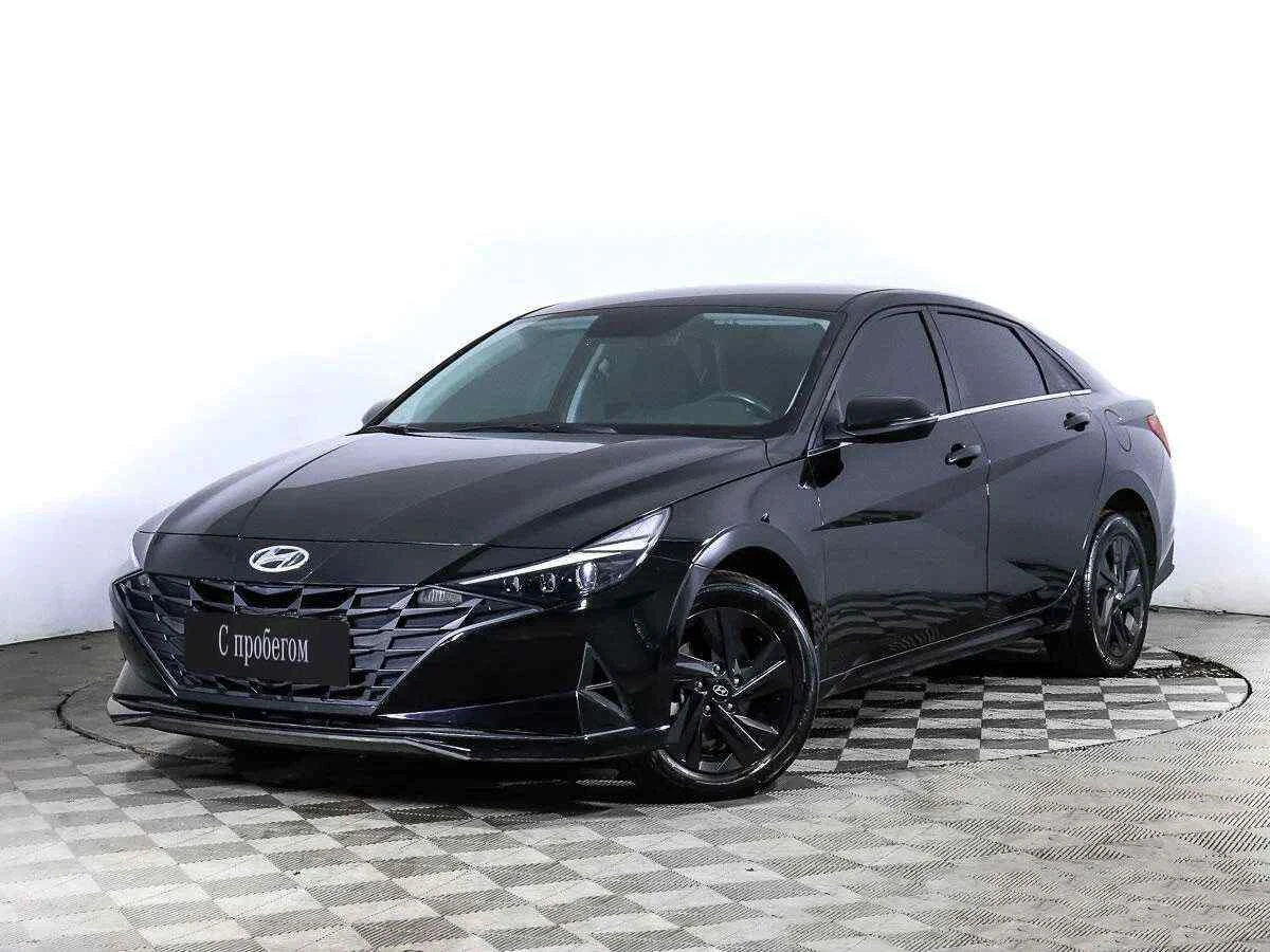 Hyundai Elantra, Черный, 2021, Автоматическая, 150 л.с., цена от 1 581 000 руб.