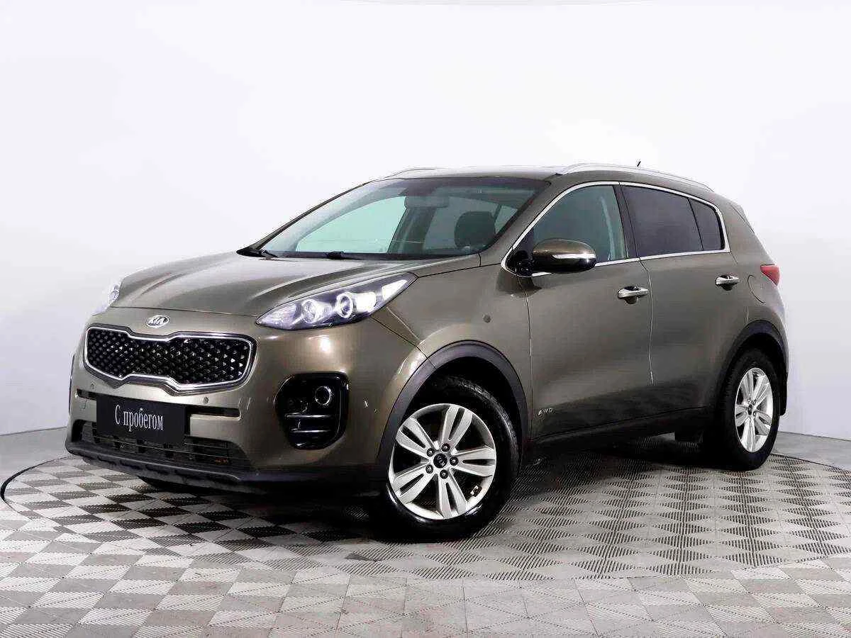 KIA Sportage, Коричневый, 2016, Автоматическая, 150 л.с., цена от 1 370 000 руб.