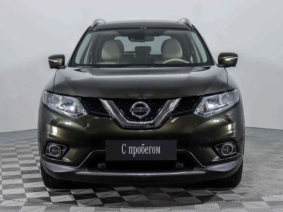 Nissan X-Trail, Зеленый, 2017, Вариатор, 144 л.с., цена от 1 359 000 руб.