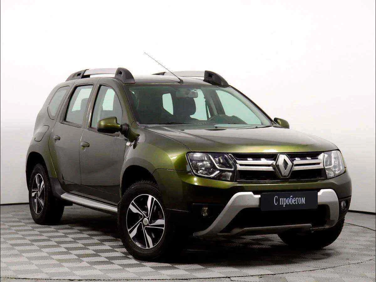 Renault Duster, Зеленый, 2018, Автоматическая, 143 л.с., цена от 1 371 000 руб.