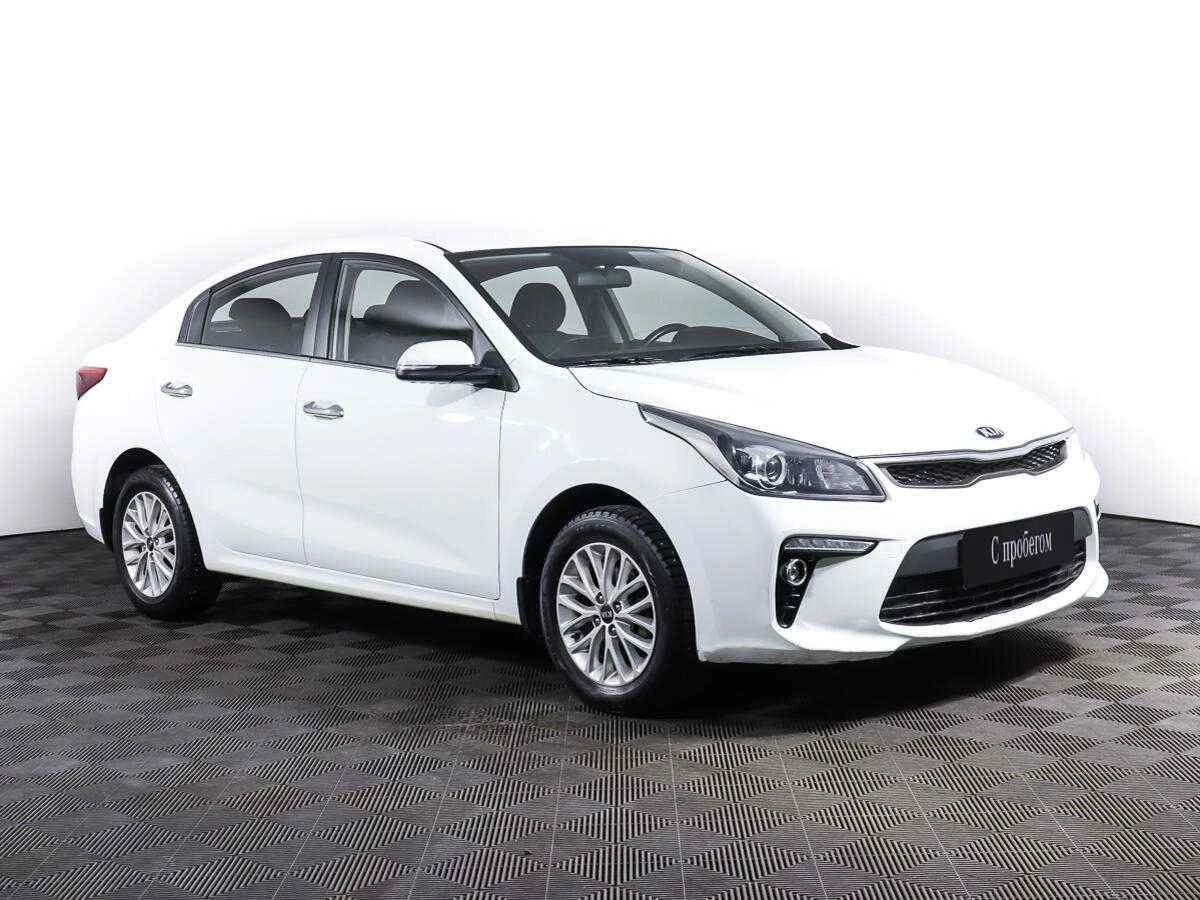 KIA Rio, Белый, 2018, Механическая, 123 л.с., цена от 709 000 руб.