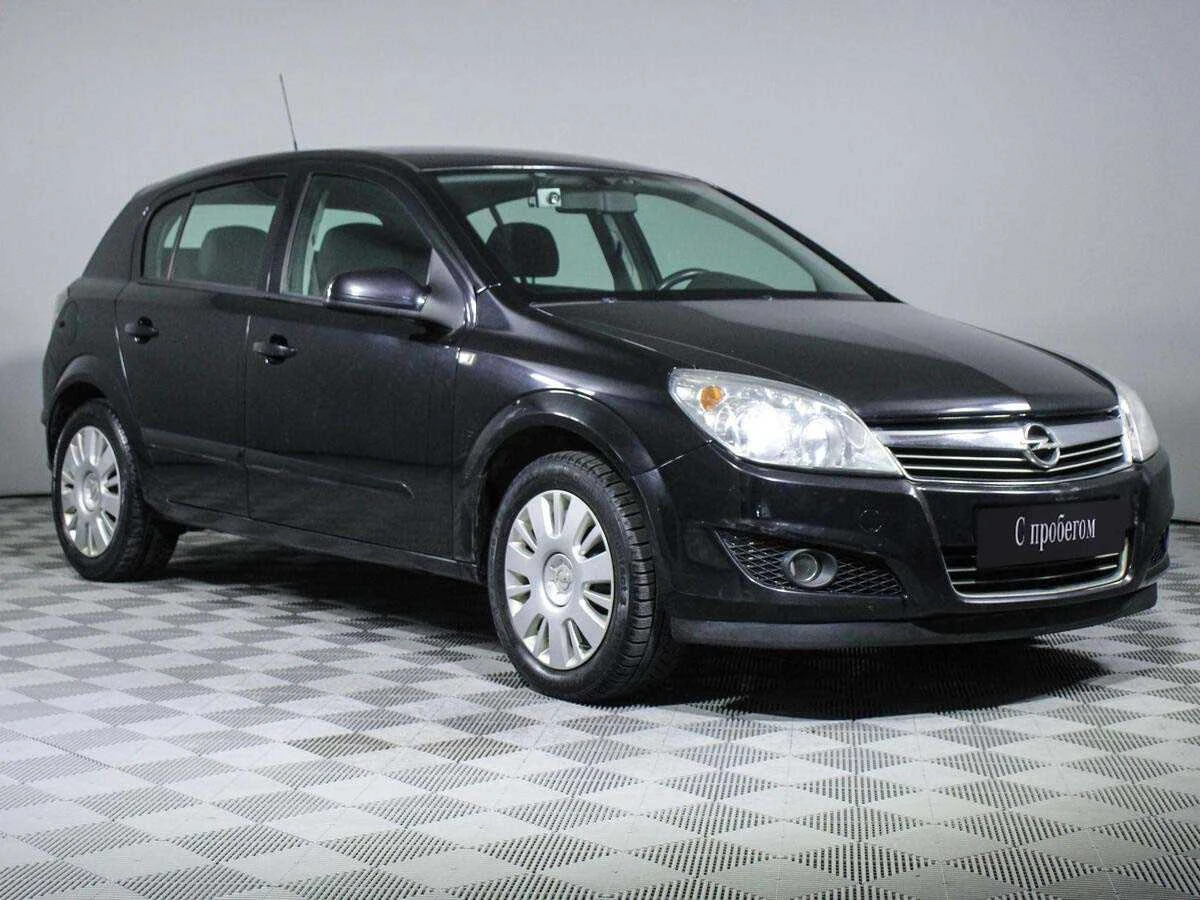 OPEL ASTRA, Черный, 2008, Робот, 115 л.с., цена от 368 000 руб.