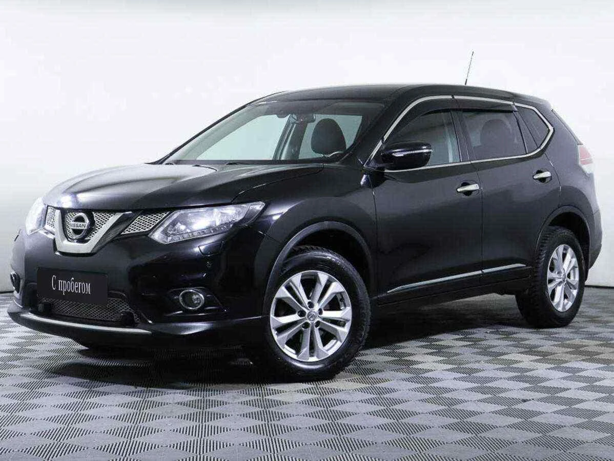 Nissan X-Trail, Черный, 2015, Вариатор, 171 л.с., цена от 1 399 000 руб.