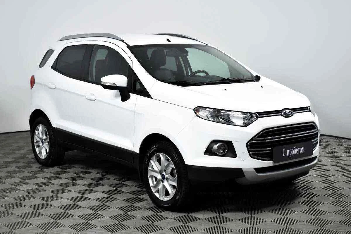 Ford EcoSport, Белый, 2015, Робот, 122 л.с., цена от 669 000 руб.
