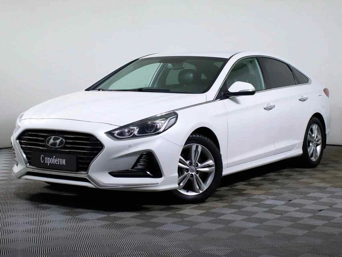 Hyundai Sonata, Белый, 2017, Автоматическая, 188 л.с., цена от 1 078 000 руб.
