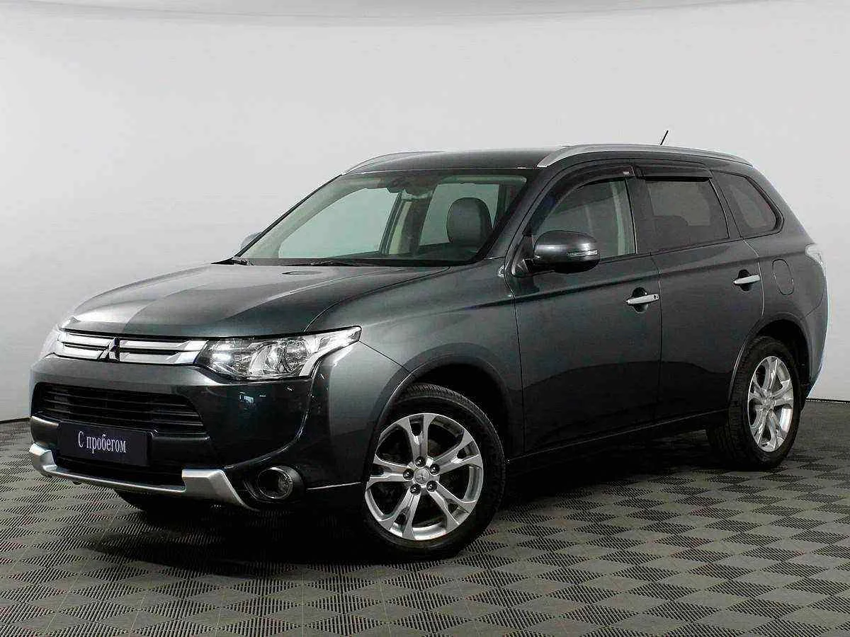 Mitsubishi Outlander, Серый, 2014, Вариатор, 146 л.с., цена от 973 000 руб.