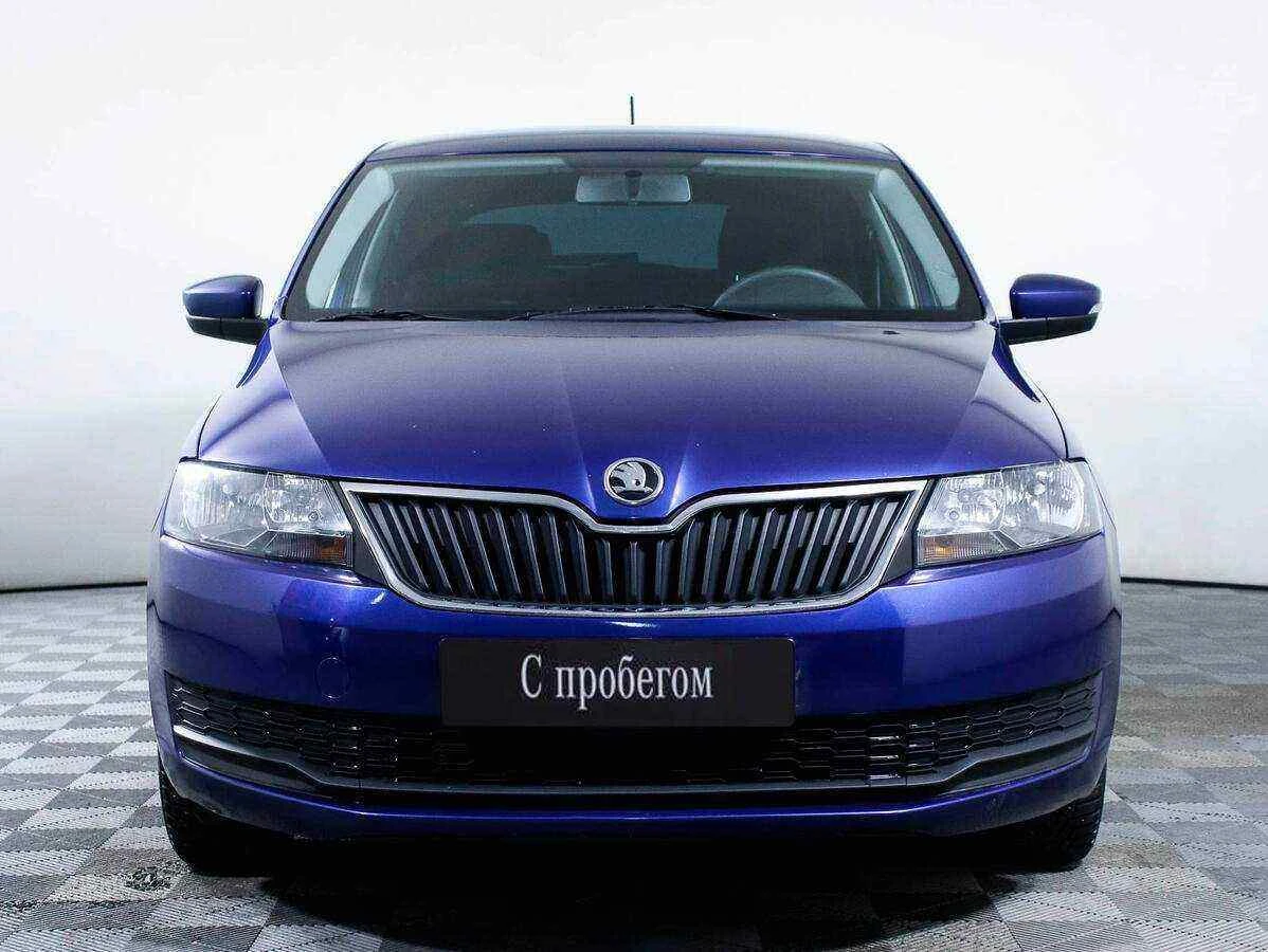 Skoda Rapid, Синий, 2019, Автоматическая, 110 л.с., цена от 700 000 руб.