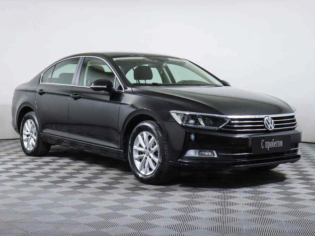 Volkswagen Passat, Черный, 2017, Робот, 150 л.с., цена от 1 260 000 руб.