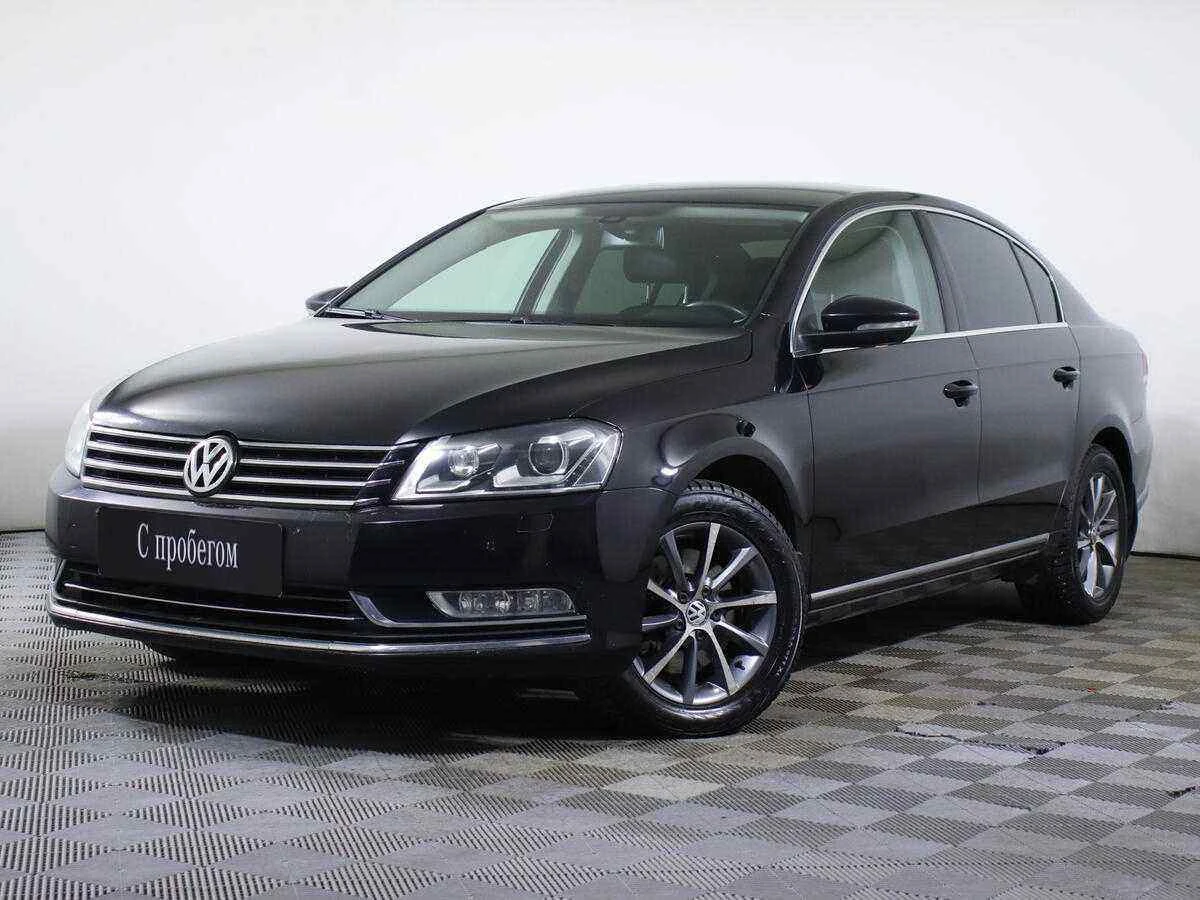 Volkswagen Passat, Черный, 2012, Робот, 122 л.с., цена от 549 999 руб.