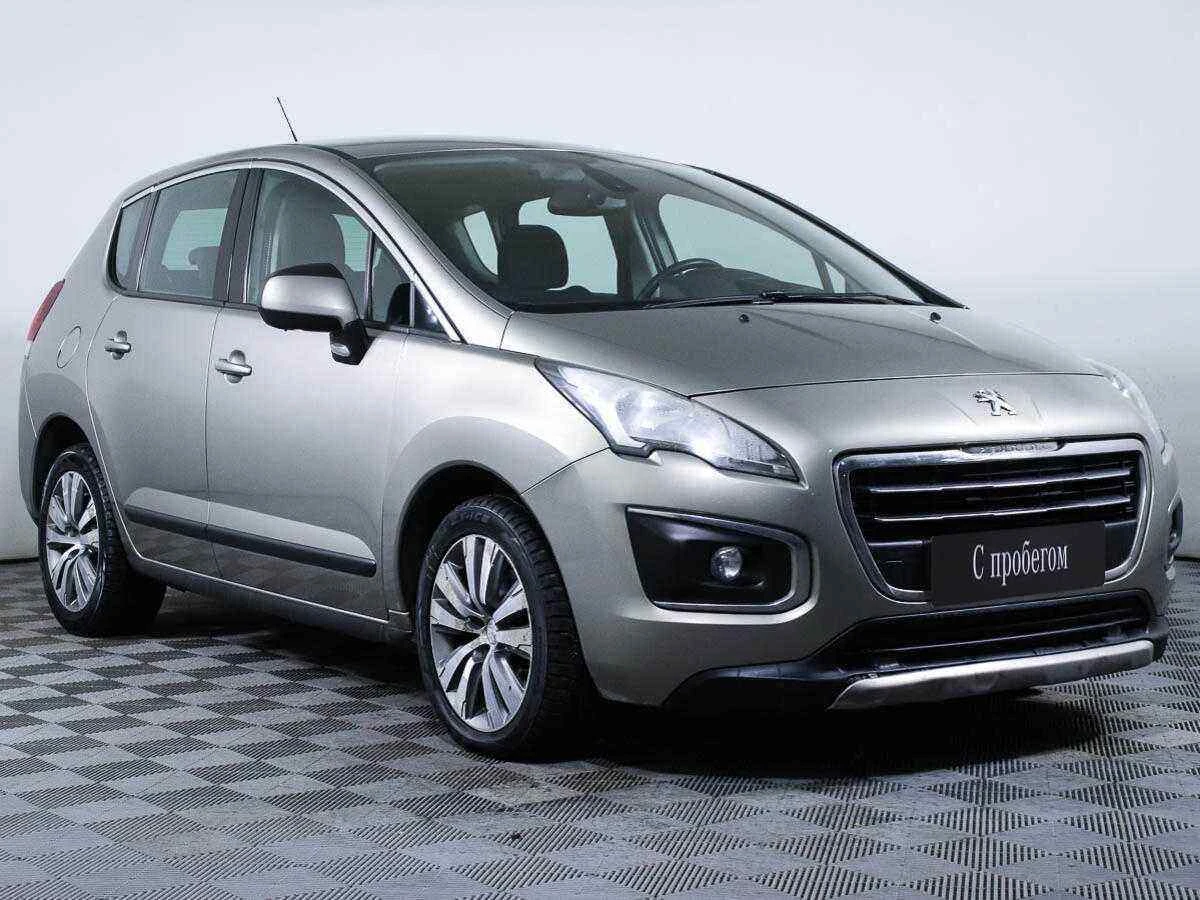 Peugeot 3008, Серый, 2014, Автоматическая, 150 л.с., цена от 515 000 руб.