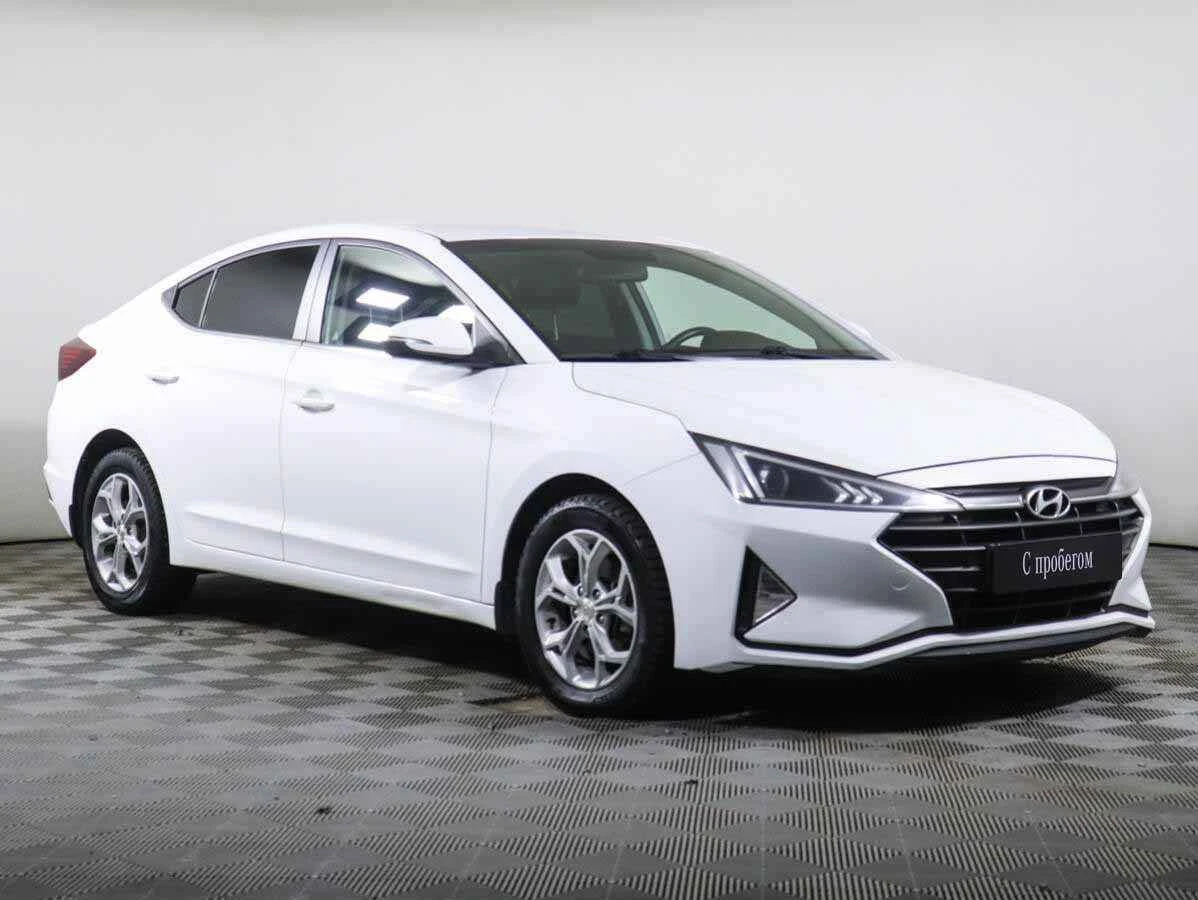 Hyundai Elantra, Белый, 2019, Автоматическая, 128 л.с., цена от 1 185 000 руб.