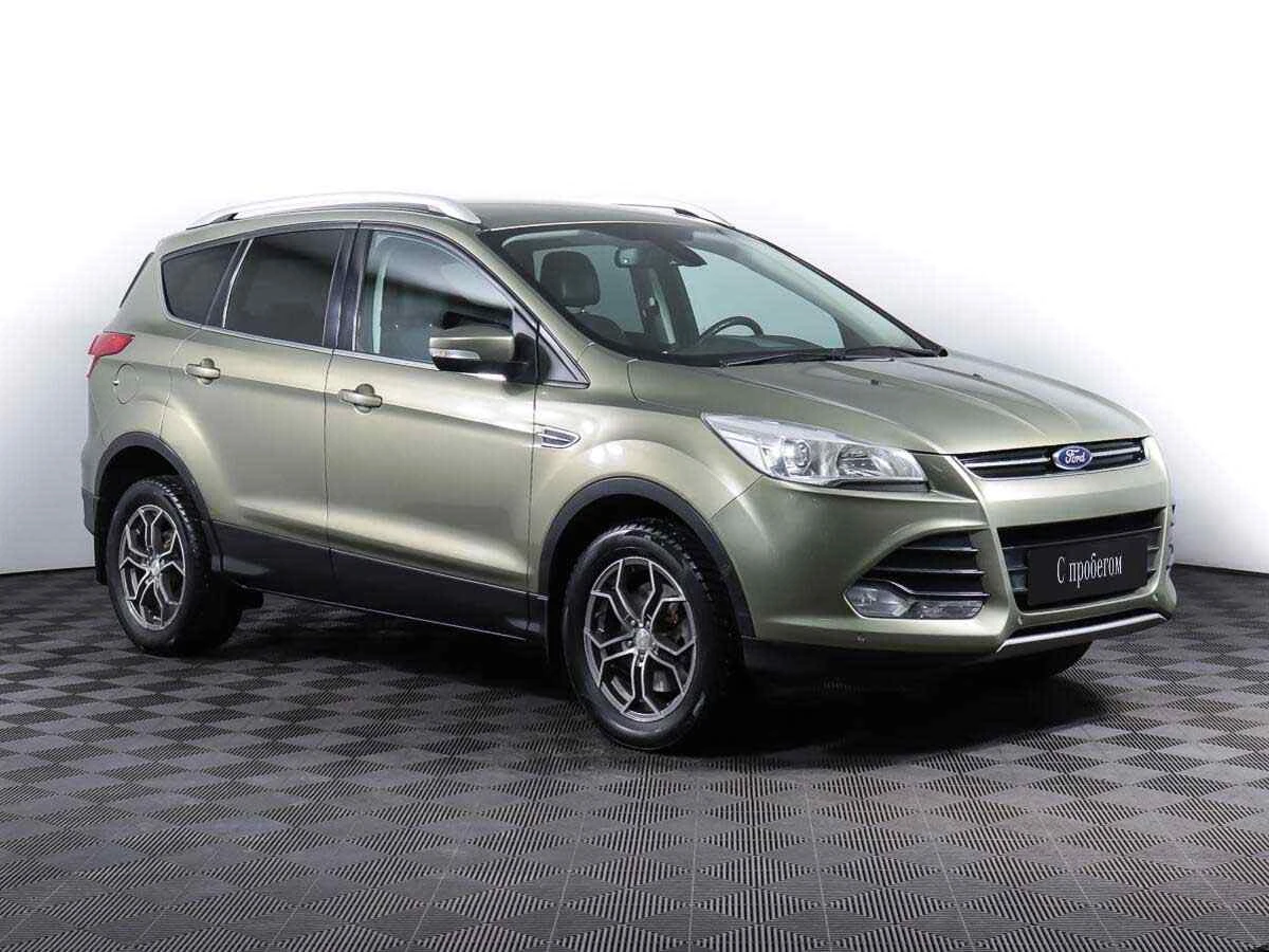 Ford Kuga, Зеленый, 2014, Автоматическая, 150 л.с., цена от 689 000 руб.