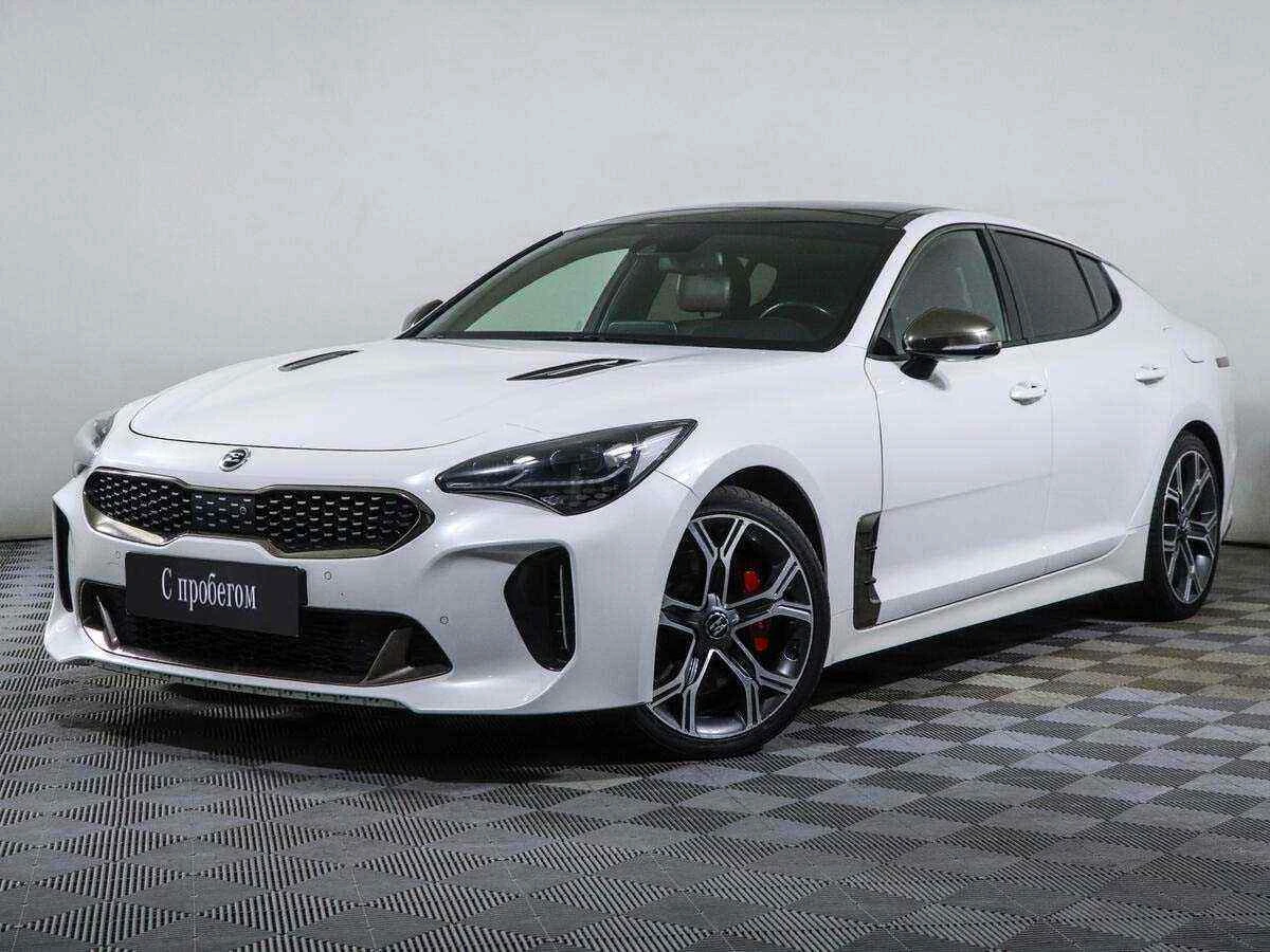 KIA Stinger, Белый, 2018, Автоматическая, 370 л.с., цена от 2 550 000 руб.