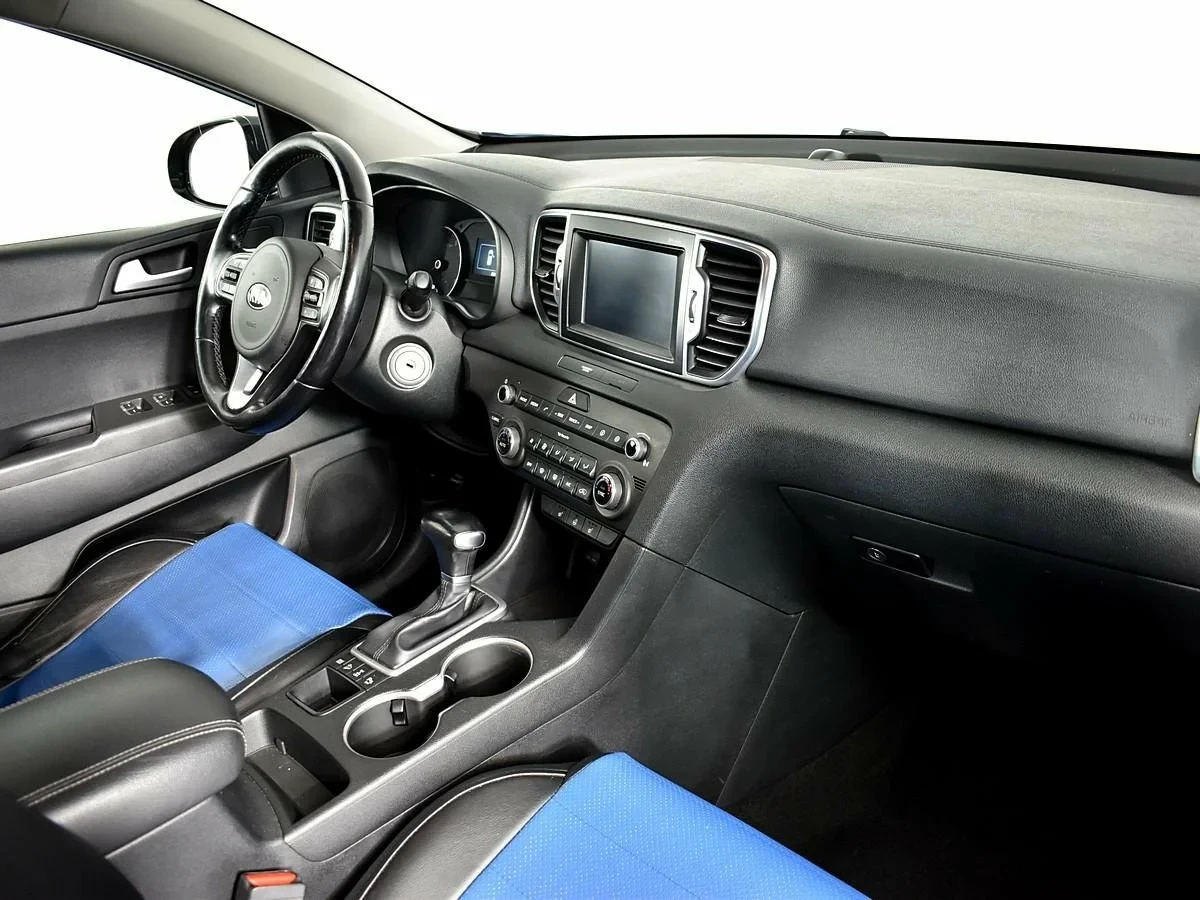 KIA Sportage, Синий, 2016, Автоматическая, 150 л.с., цена от 1 379 000 руб.