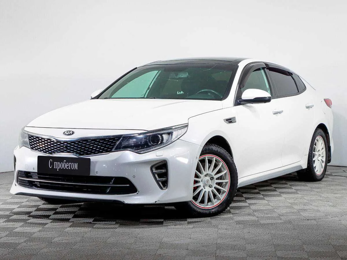 KIA OPTIMA, Белый, 2016, Автоматическая, 188 л.с., цена от 1 152 000 руб.
