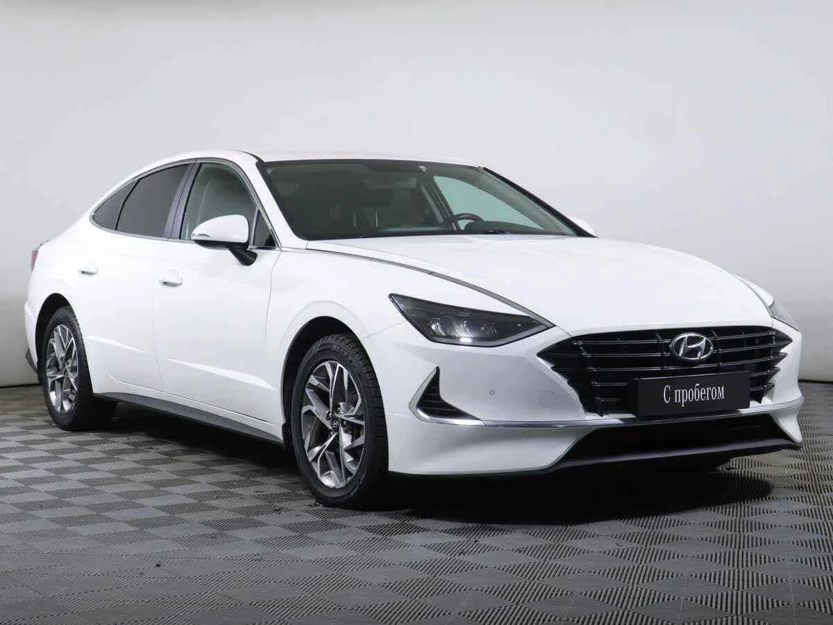 Hyundai Sonata, Белый, 2021, Автоматическая, 150 л.с., цена от 1 899 000 руб.