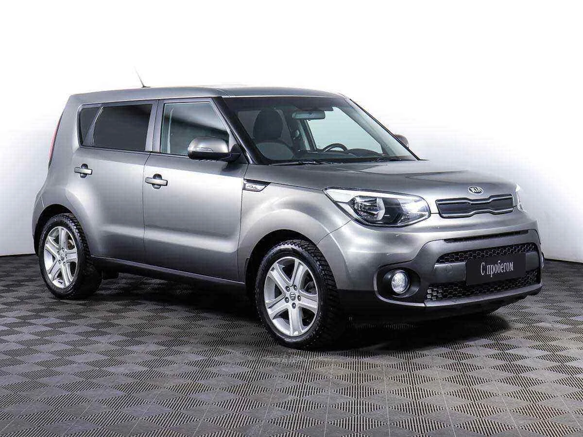 KIA Soul, Серый, 2016, Автоматическая, 128 л.с., цена от 890 000 руб.