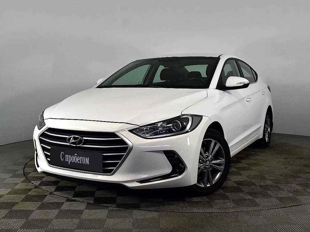 Hyundai Elantra, Белый, 2018, Автоматическая, 128 л.с., цена от 941 000 руб.