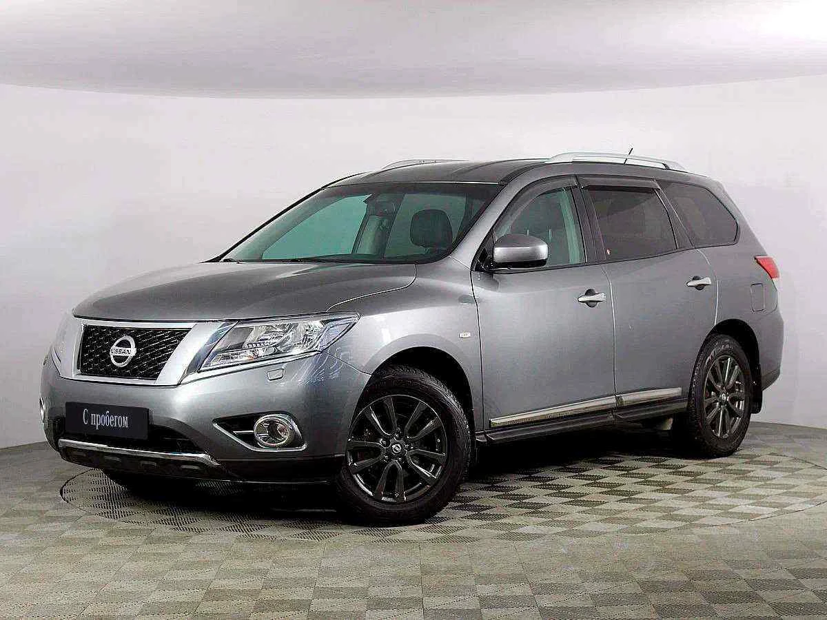 Nissan Pathfinder, Серый, 2014, Вариатор, 249 л.с., цена от 1 386 000 руб.