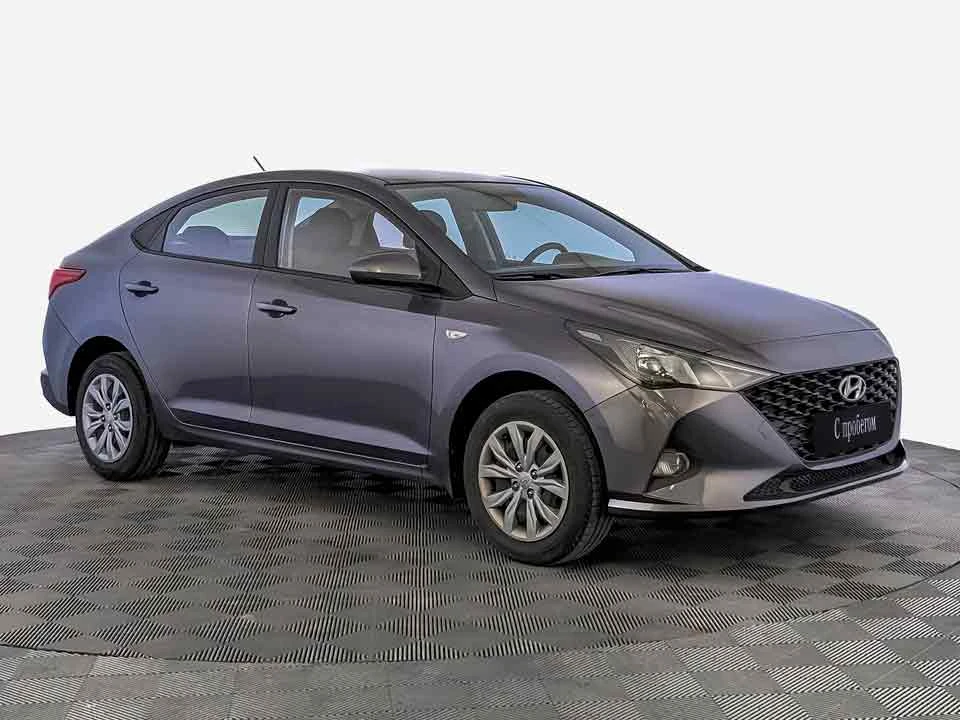 HYUNDAI SOLARIS, Серый, 2021, Автоматическая, 123 л.с., цена от 1 232 000 руб.