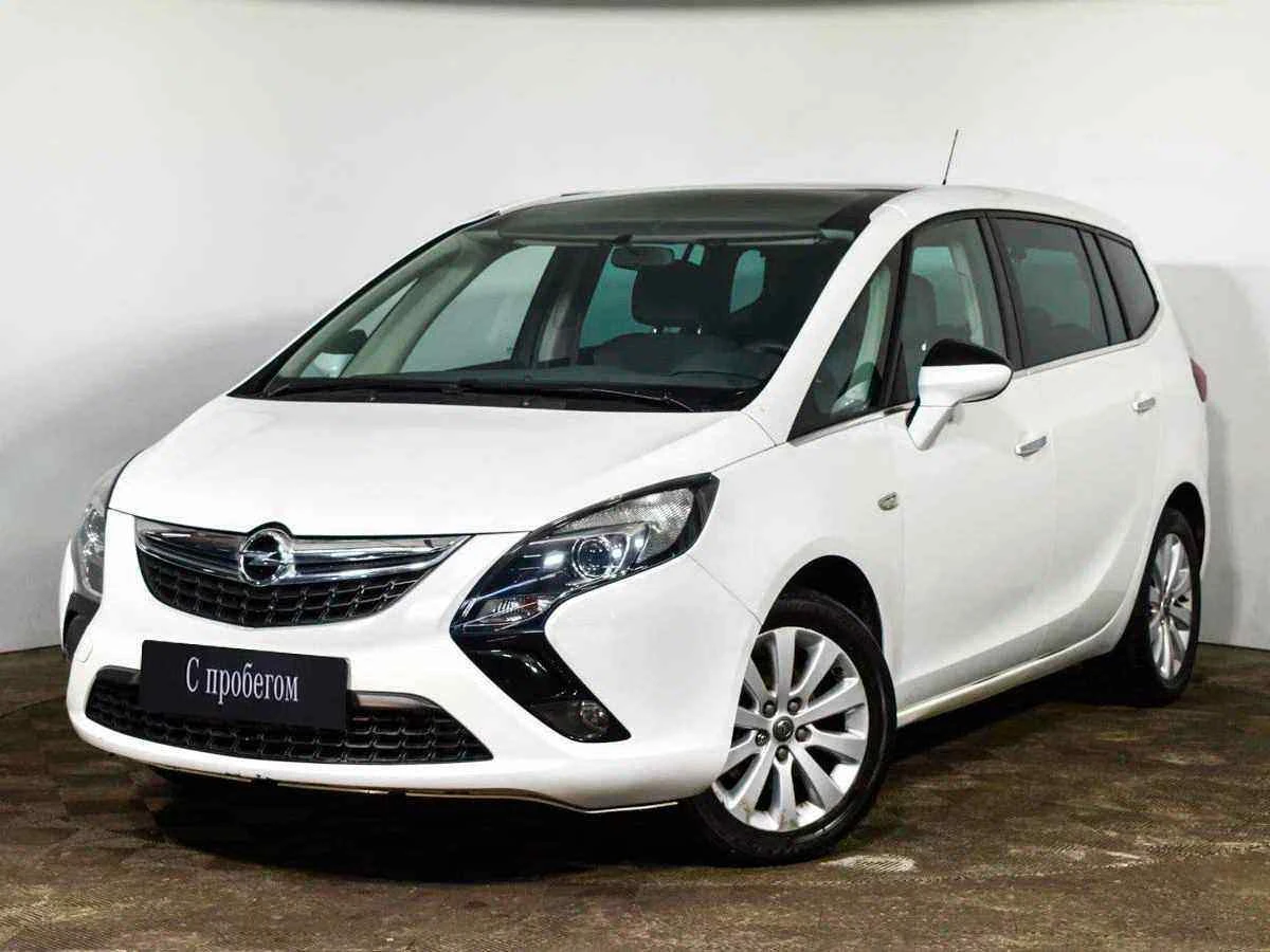 Opel Zafira, Белый, 2013, Автоматическая, 140 л.с., цена от 969 000 руб.