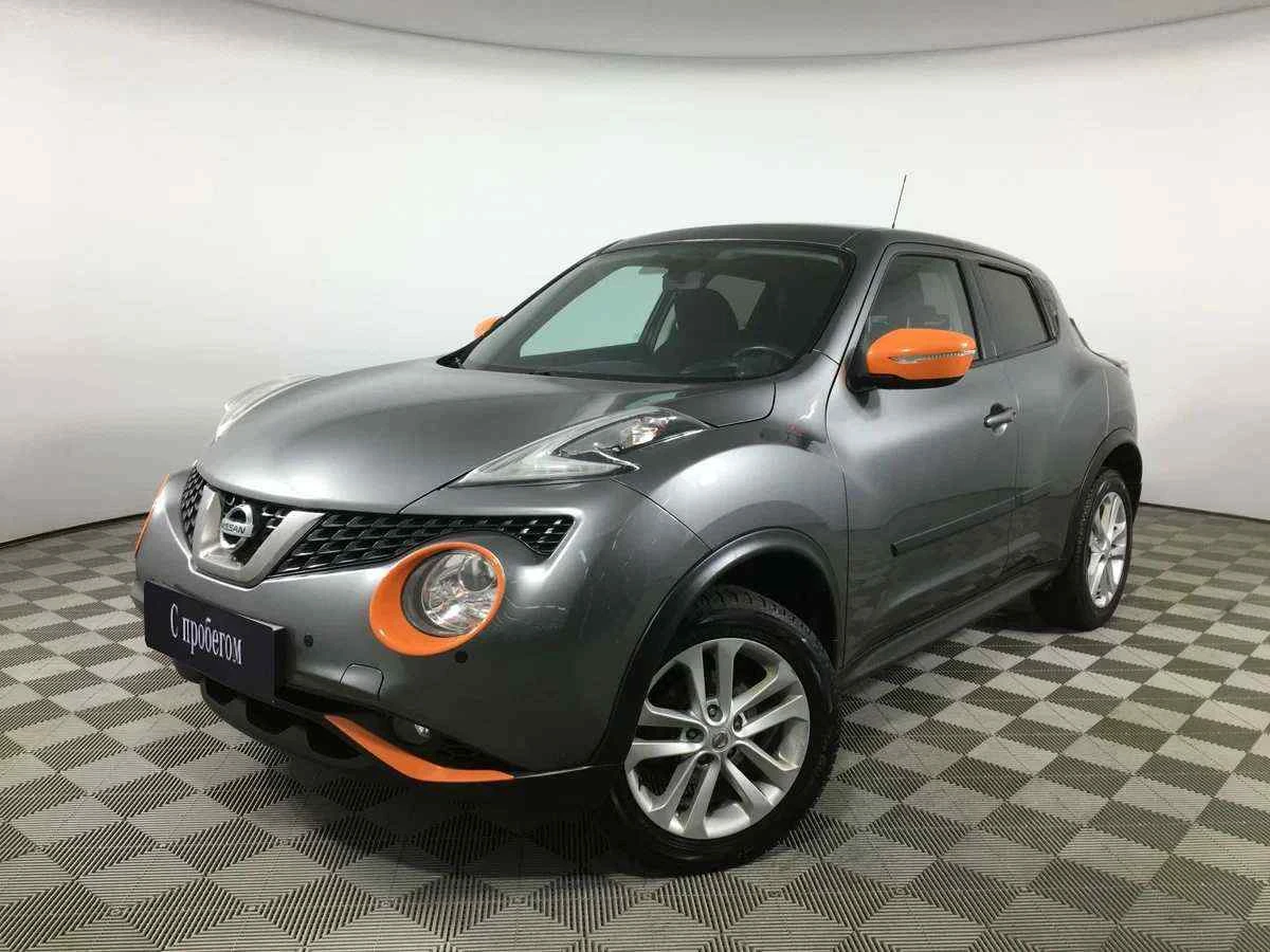 Nissan Juke, Серый, 2015, Вариатор, 117 л.с., цена от 1 195 000 руб.